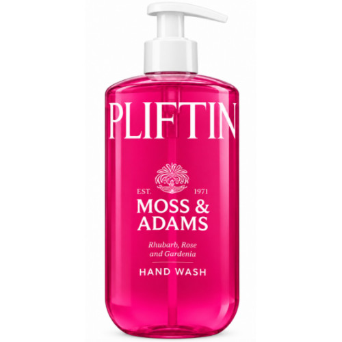 Рідке мило для рук Moss & Adams Uplifting Rhubarb, Rose & Gardenia, 400 мл